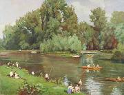 Au bord de la Marne Emile Bernard